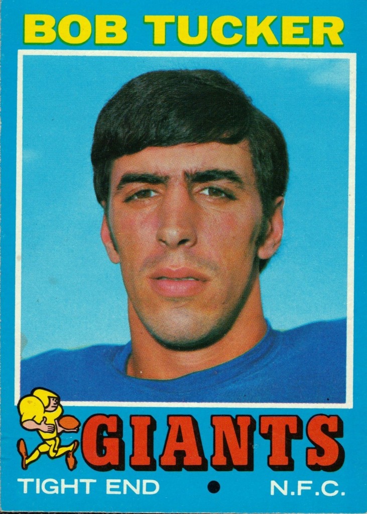 Bob Tucker - New York Giants