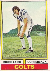 Bruce Laird - Baltimore Colts - Cornerback