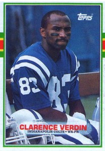 Clarence Verdin - Indianapolis Colts - Punt Returner