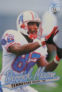 Derrick Mason - Tennessee Oilers - Baltimore Ravens - Wide Receivers