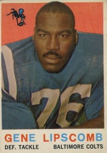 Gene Lipscom - Baltimore Colts - Defensive Tackle