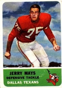 Jerry Mays - Dallas Texans - Kansas City Chiefs
