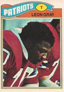 Leon Gray - New England Patriots - Houston Oilers