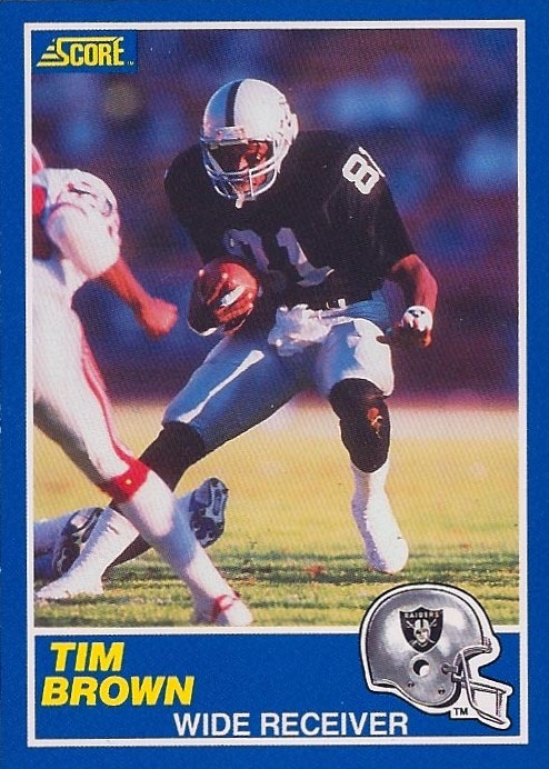 Tim Brown - Los Angeles Raiders - Oakland Raiders
