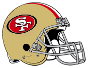 San Francisco 49ers Helmet - Super Bowl XLV - Colin Kapernick - NFC Champions - 2012 NFC Champions